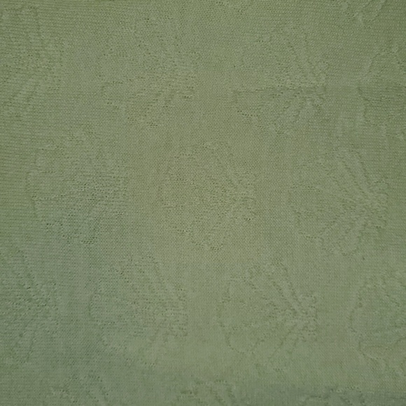 Le Moda Seashell Knit Short Sleeve Sweater Top Size XL - Picture 5 of 5